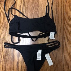 Black bikini set WITH TAGS